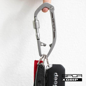 Safety Carabiner Locking Clip (Steel)