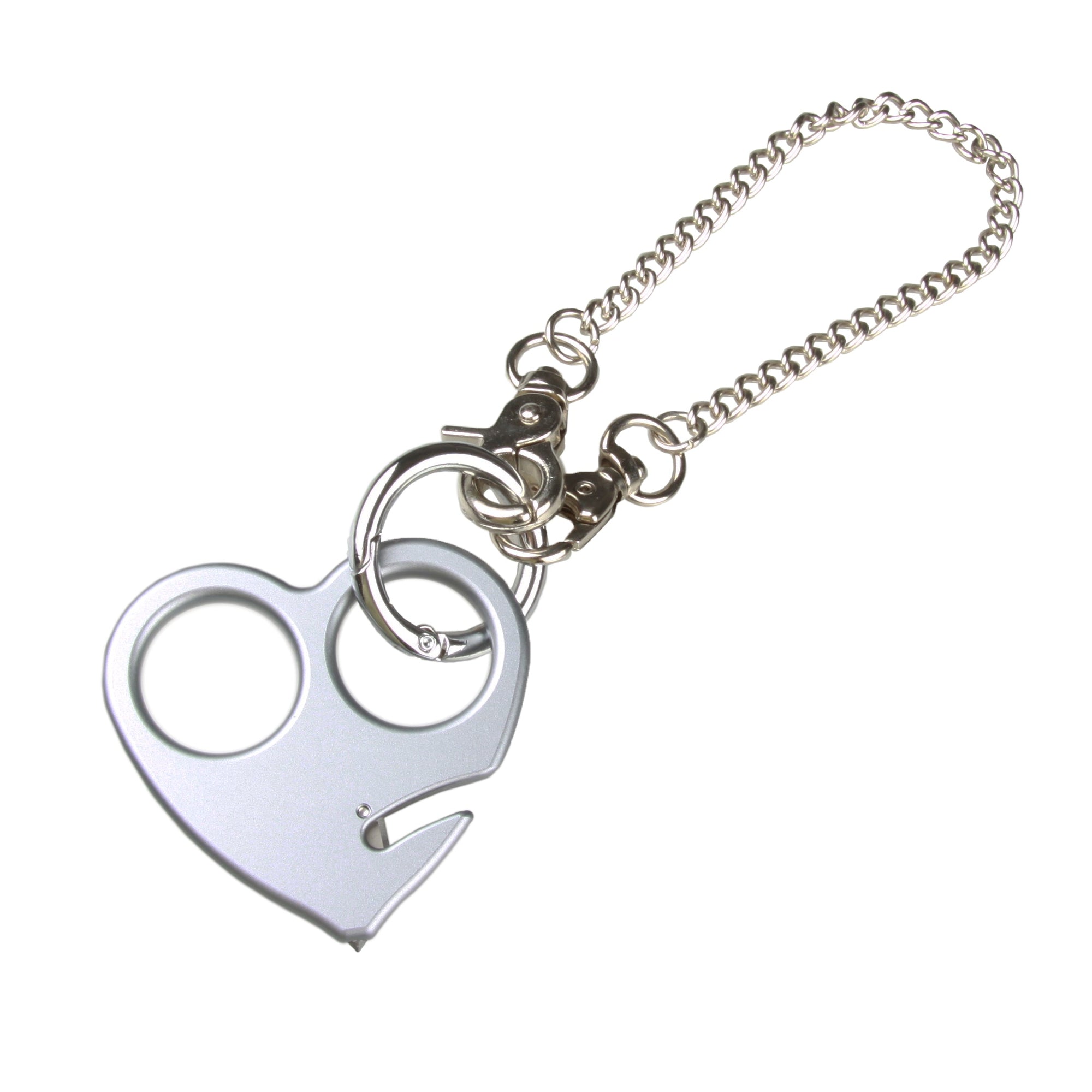 Stinger Heart-Shaped EDC Emergency Escape Tool, Keychain, Seat Belt Cutter, and Glass Breaker