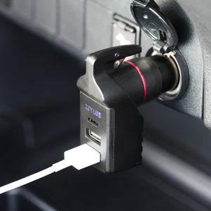 USB Car Charger Emergency Tool (2pc)