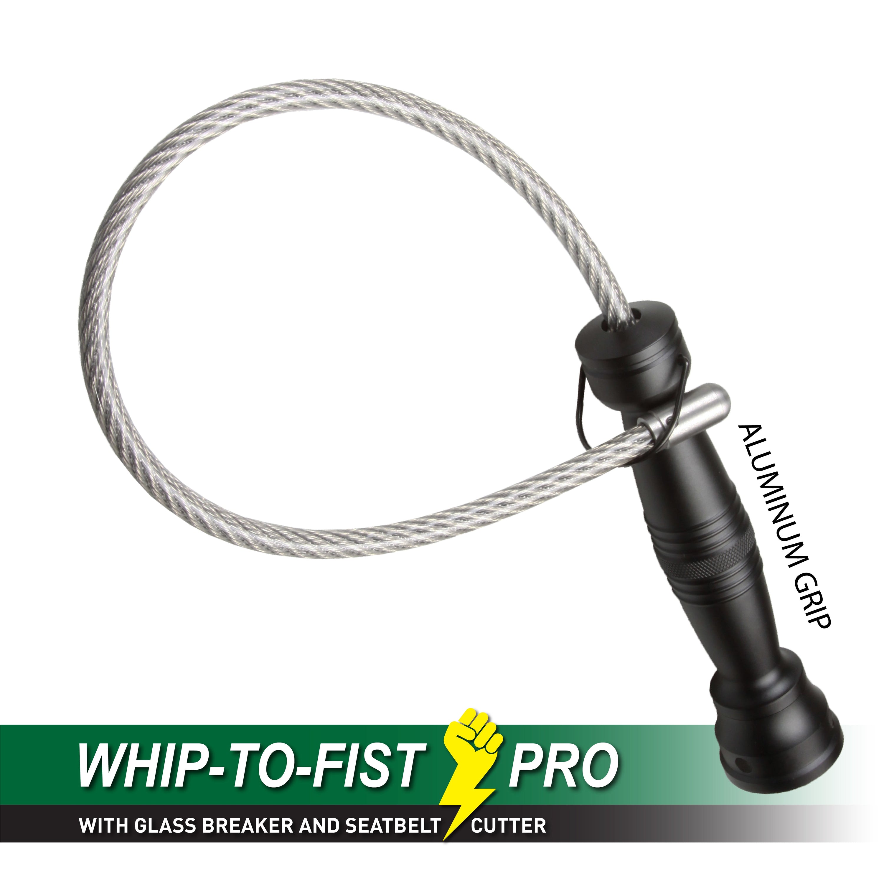 Top Notch Self Defense Tactical Whip Emergency Tool - Stinger Survival ...