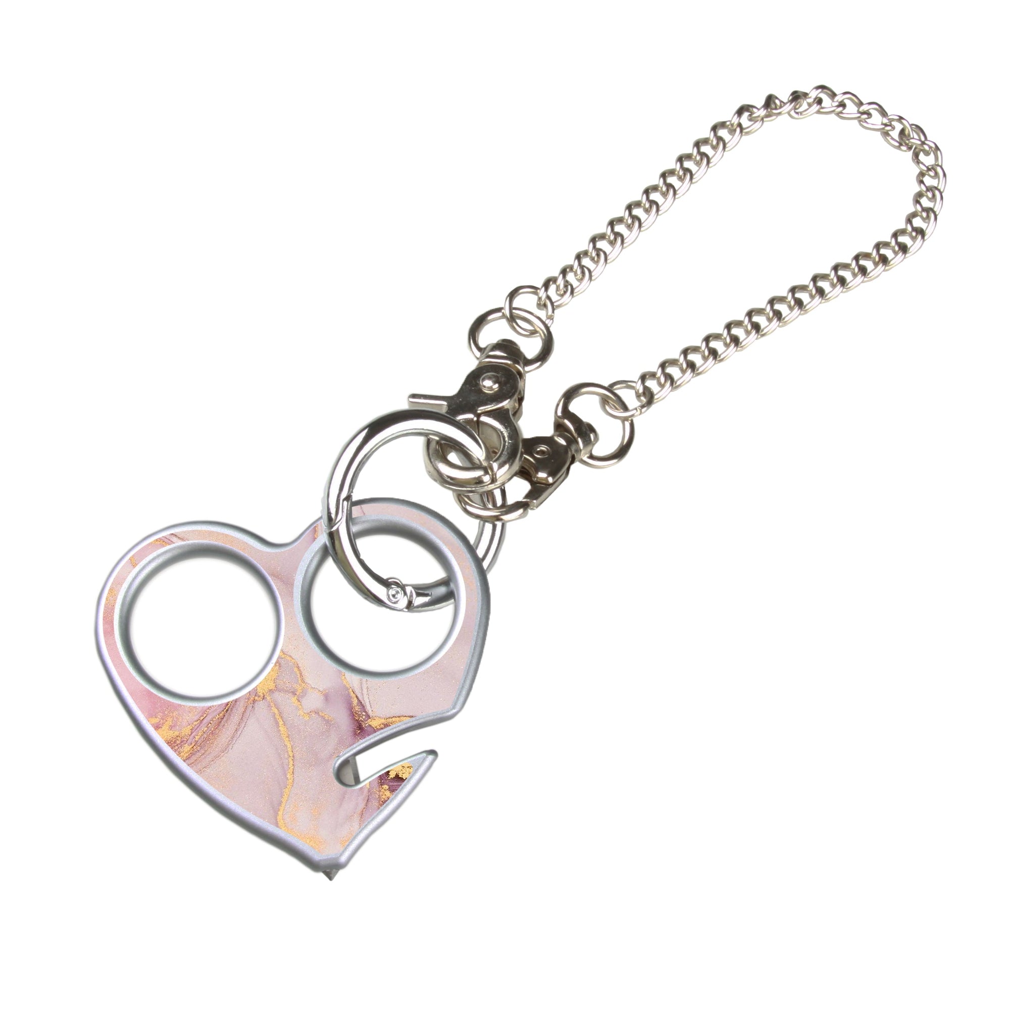 Stinger Heart-Shaped EDC Emergency Escape Tool, Keychain, Seat Belt Cutter, and Glass Breaker