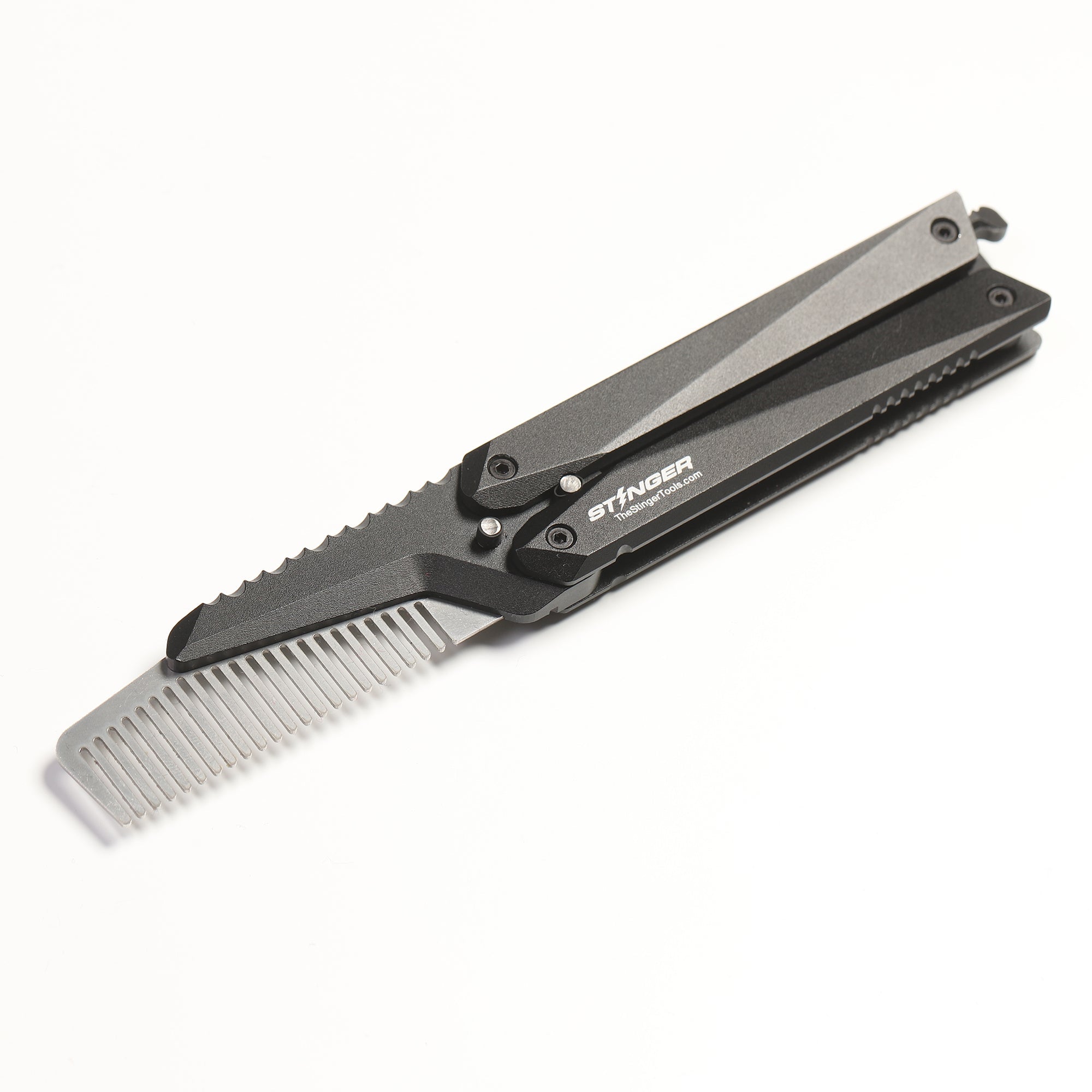 Butterfly Comb Razor Hair And Beard Styling Comb (Butterfly Comb) - Stinger Survival Tools