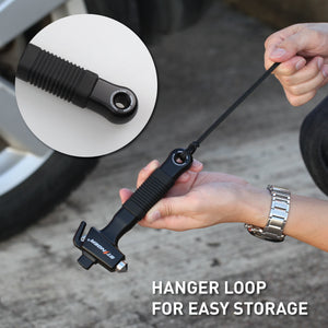 Car Escape Safety Hammer (Black)