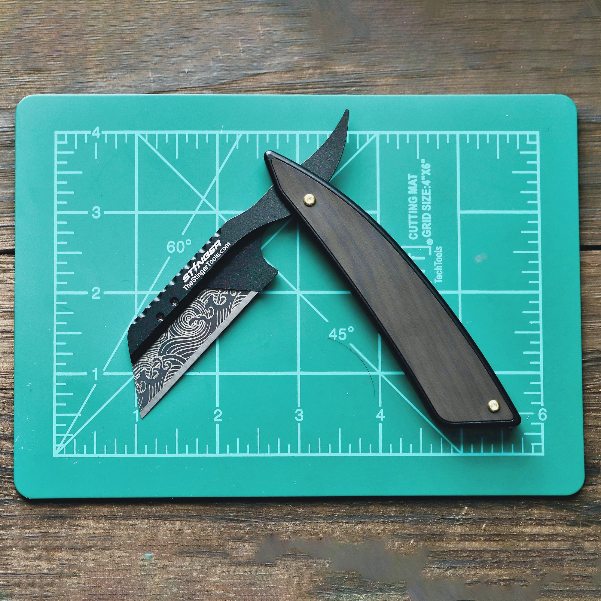 Stinger Vintage Straight Razor Style Utility Blade