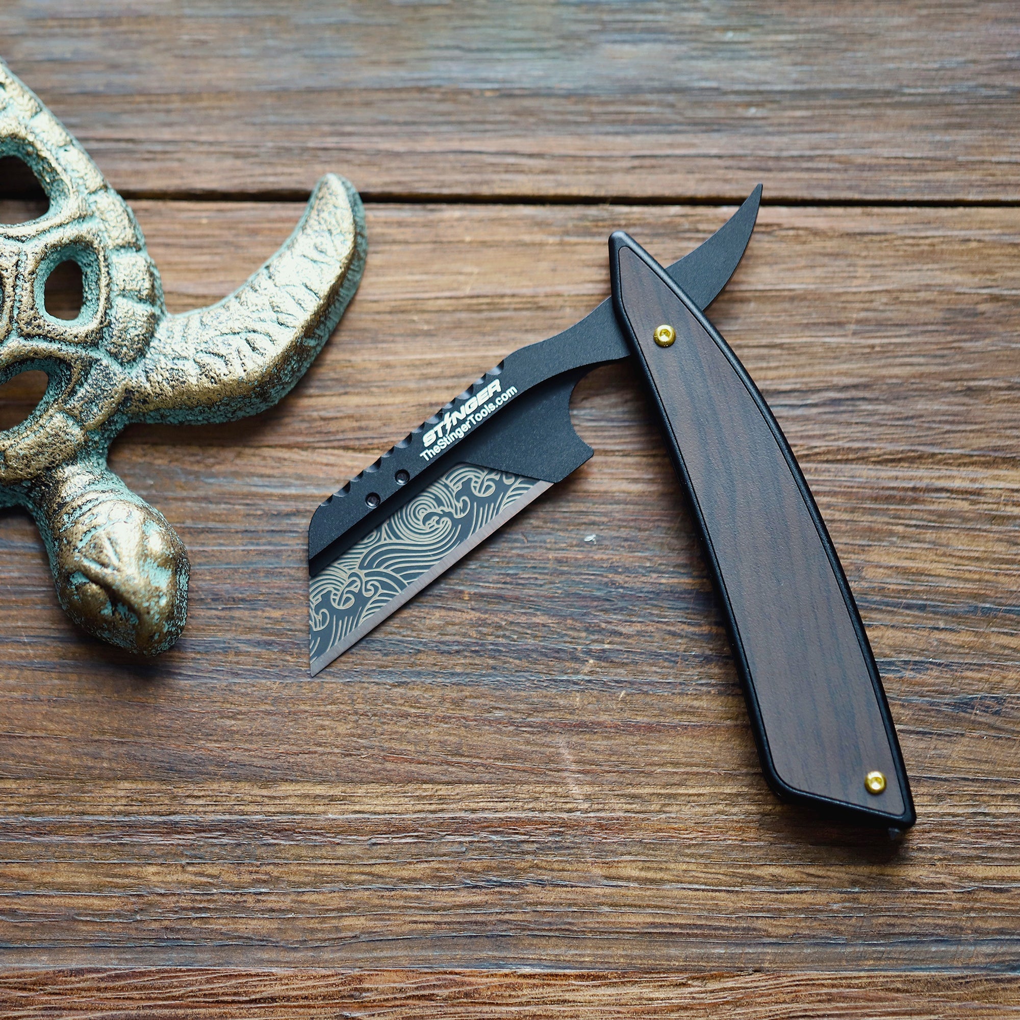 Stinger Vintage Straight Razor Style Utility Blade