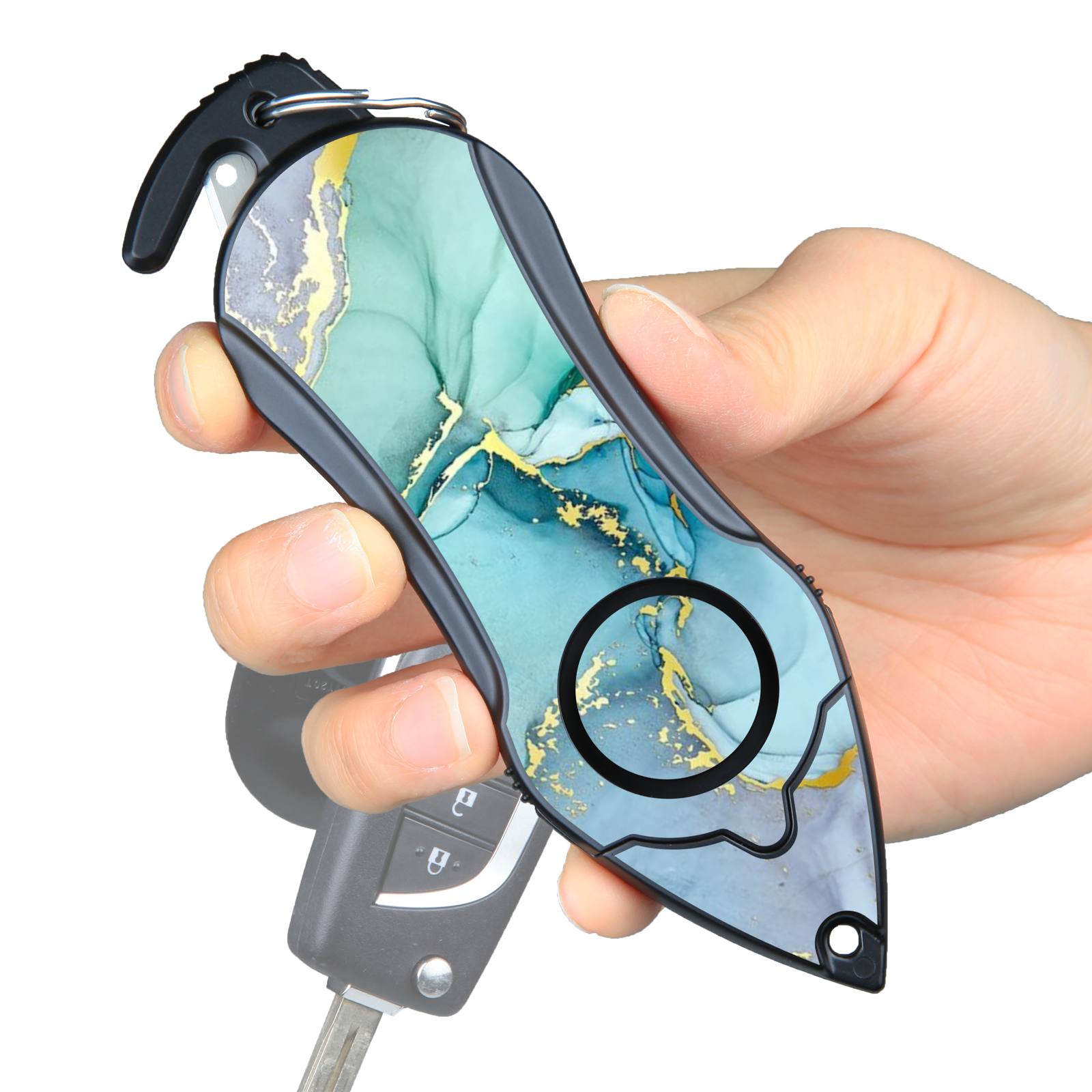 Personal Safety Alarm, Car Window Breaker, Seatbelt Cutter, Panic Button, Self-Defense, Personal Alarm Keychain, Women Safety, Personal Safety Device