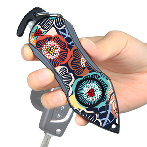 Personal Safety Alarm, Car Window Breaker, Seatbelt Cutter, Panic Button, Self-Defense, Personal Alarm Keychain, Women Safety, Personal Safety Device