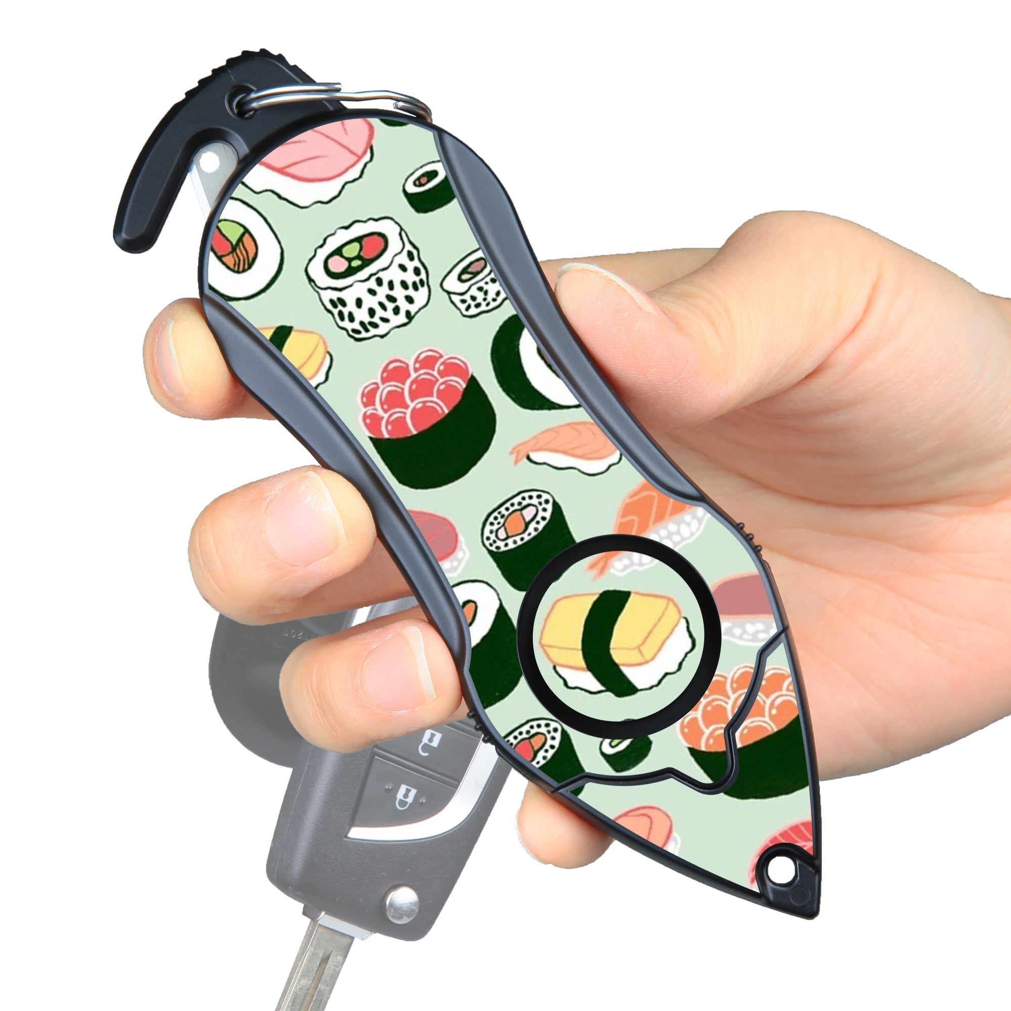 Personal Alarm Keychain Safety Emergency Tool  (Sushi)