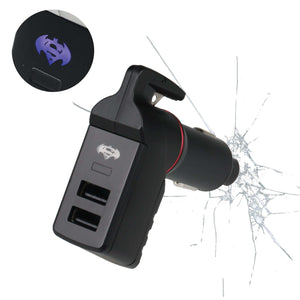 USB Car Charger Emergency Tool (Blue Super Batman)