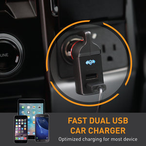 USB Car Charger Emergency Tool (Blue Super Batman)